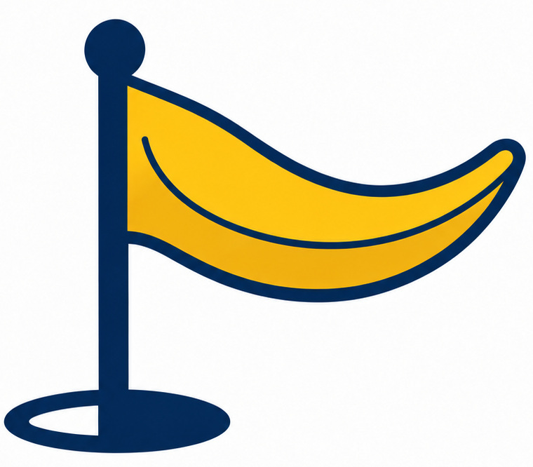 Hidden Banana flag